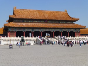 Forbidden City vast plaza and palace