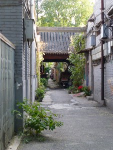 empty alley